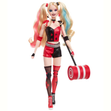 Barbie Signature Muñeca de Colección Batman 85 Aniversario Harley Quinn