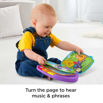 Fisher-Price Laugh & Learn Storybook Rhymes Musical Electronic Learning Toy For Baby & Toddler