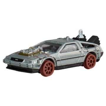 Hot Wheels Collector Vehículo de Colección BTTF Máquina del Tiempo Versión 50´s