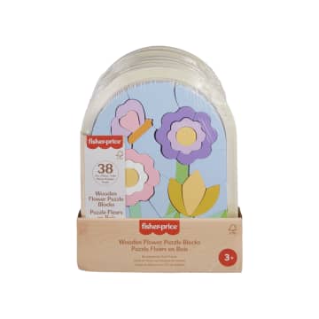 Casse-Tête de Fleurs en Bois Fisher-Price®, Pour enfants d'Âge Préscolaire, 37Éléments en Bois - Image 6 of 6