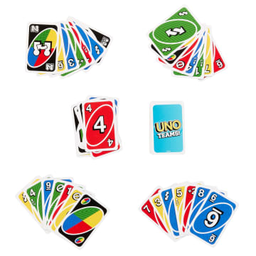 UNO Teams Card Game For Family Nights, Game Nights, Travel, Camping & Parties - Image 5 of 6