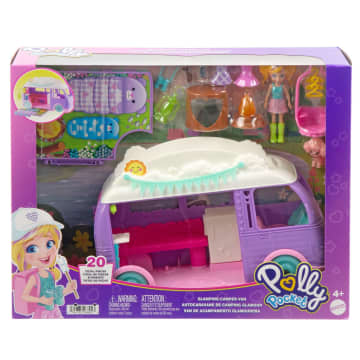 Polly Pocket  Coffret de Jeu  Autocaravane de Camping Glamour - Imagen 6 de 6