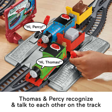 Fisher-Price Thomas & Friends Talking Thomas & Percy Train Set - Image 9 of 12