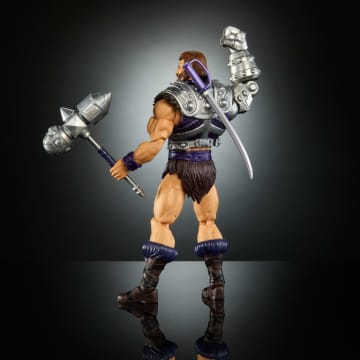 Masters Of The Universe Masterverse New Eternia Fisto Action Figure, MOTU Toy Hero, 30 Articulations