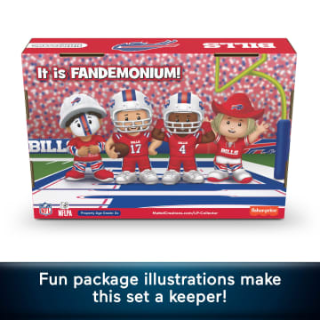 Little People Collector Buffalo Bills Officially Licensed NFL Special Edition Figure Set, Series 2