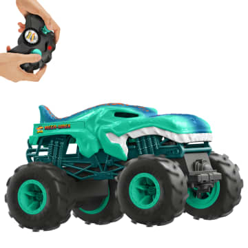 Hot Wheels Monster Trucks 1:24 Scale MEGA-Wrex RC Vehicle - Imagem 4 de 6