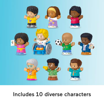 Fisher-Price Little People Classroom Figures 10-Piece Set For Toddler & Preschool Pretend Play - Imagem 2 de 4