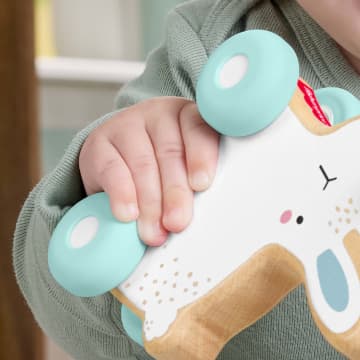 Fisher-Price Lapin à Pousser en Bois, Véhicule Pour Jeu à 4Pattes 1Élément en Bois - Imagen 3 de 6