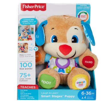 Fisher-Price Ríe y Aprende Juguete para Bebés Perrito Aprende Conmigo - Imagem 5 de 5