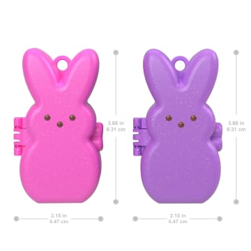 Polly Pocket X Peeps, Dolls & 2 Playsets With 6 Themed Accessories, Compact Travel Toy With Clip Keychains - Imagem 2 de 6