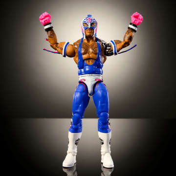 WWE Elite Top Picks Rey Mysterio Action Figure & Accessories Set, 6-Inch Collectible - Image 5 of 6