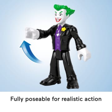 Imaginext DC Super Friends The Joker XL Figure, 10-inch Poseable Preschool Toy - Image 3 of 6