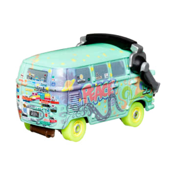 Disney And Pixar Cars Glow Racers Vehicles, Glow-in-The-Dark 1:55 Scale Die-Cast Toy Cars - Imagem 3 de 4