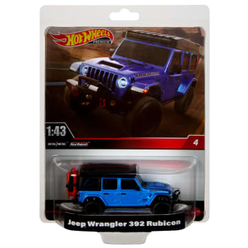 Hot Wheels Premium Vehículo de Juguete Auto Escala 1:43 Jeep Wrangler