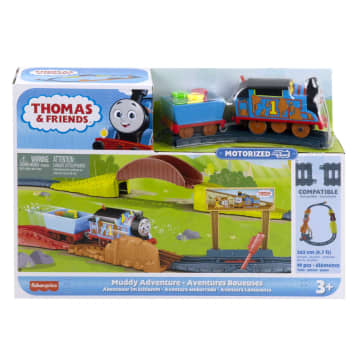 Thomas et ses Amis Coffret Aventures Boueuses, Thomas Motorisé - Imagen 6 de 6