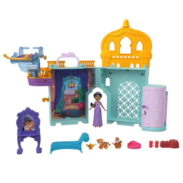 Disney Princess Jasmine Stacking Castle Doll House With Small Doll, Inspired By Disney Movie Aladdin - Imagen 1 de 6