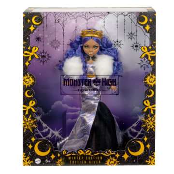 Monster High Doll, Clawdeen Wolf Howliday Edition in Purple Gown - Image 6 of 6