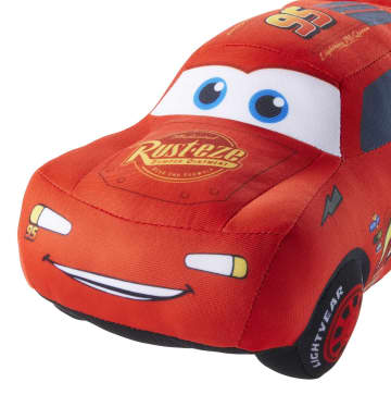 Disney And Pixar's Cars Lightning Mcqueen Talking Soft Plush 15 Sounds And Phrases - Imagen 3 de 5