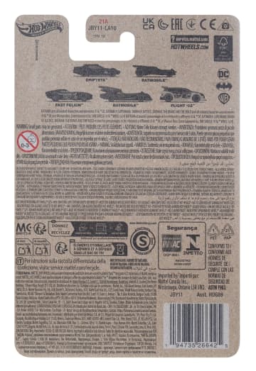 Hot Wheels Collector Veículo de Brinquedo Batman Fast Felion - Imagem 5 de 5