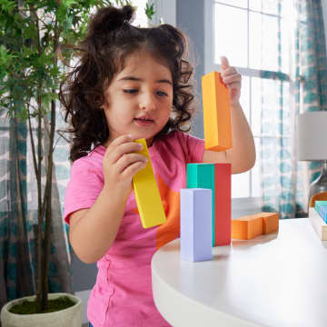 Fisher-Price  Blocs à Empiler en Bois, 65Éléments en Bois - Imagem 2 de 6