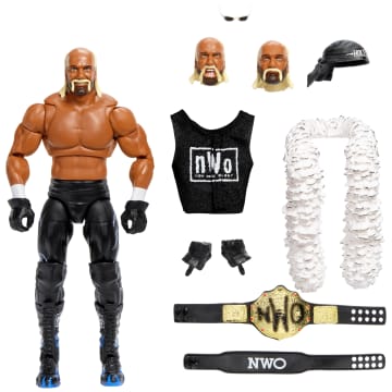 WWE Ultimate Edition “Hollywood” Hulk Hogan Action Figure & Accessories Set, 6-Inch Collectible