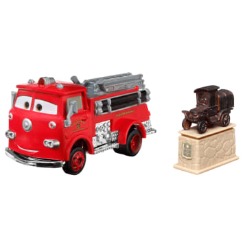 Carros da Disney e Pixar Diecast Veículo de Brinquedo Pacote de 2 Red & Stanely