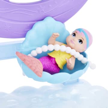 Barbie Mermaid Doll, Nurturing Playset With Merbaby, Octopus And Seal - Image 4 of 6