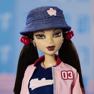 Barbie Signature My Scene Nolee Collector Doll in Y2K-Inspired Outfit With Premium Accessories