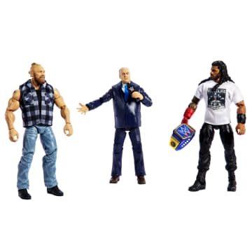 WWE Elite Collection  Action Figure 3-Pack Tribal Chief vs Beast Incarnate