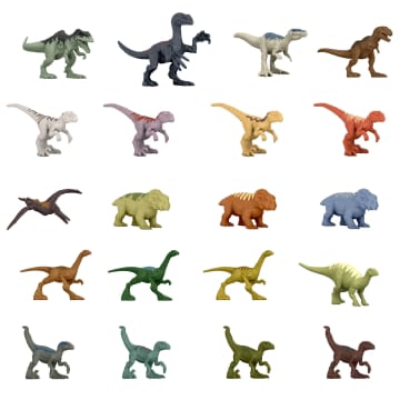 Jurassic World Dinossauro de Brinquedo Multipack 20 Mini