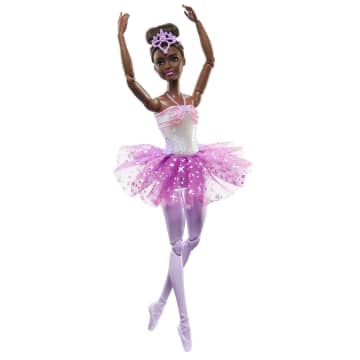 Barbie®-Ballerine Lumières Scintillantes-Poupée Cheveux Noirs