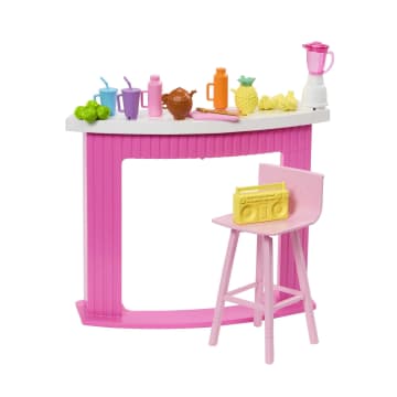 Barbie Accessories, Doll House Furniture, Smoothie Bar Story Starter