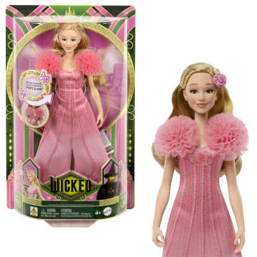 Universal Pictures Wicked Poupée Glinda Chantante Avec Habillages et Accessoires - Bientôt Disponible