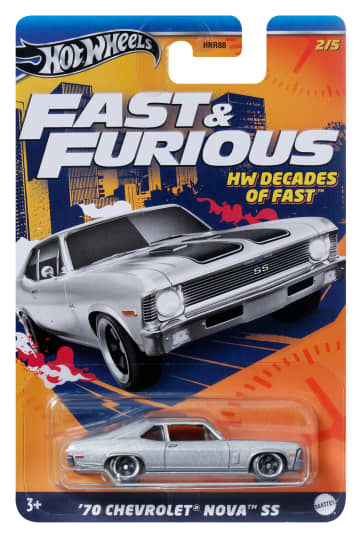 Hot Wheels Collector Vehículo de Colección 70 Chevrolet Nova SS