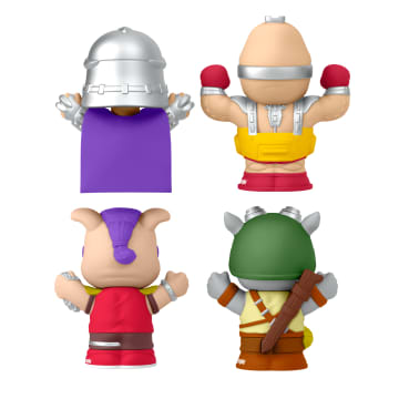 Little People Collector Teenage Mutant Ninja Turtles: Villains Special Edition Set, 4 Figures - Imagem 6 de 6