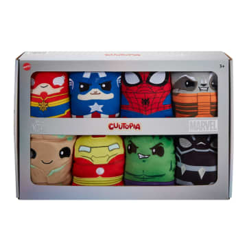 Disney100 Cuutopia Sets Of 8 Plush Figures, 5-Inch Soft Rounded Pillow Dolls