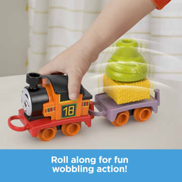 Thomas & Friends My First Nia Push-Along Toy Train With Stacking Cargo For Toddlers - Image 4 of 6