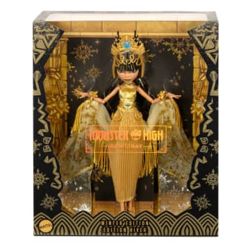 Monster High Muñeca de Colección Howliday Winter Cleo