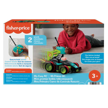 Fisher-Price My Easy RC Preschool Toy Remote Controlled Car For Kids Ages 3+ Years - Image 6 of 6