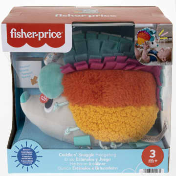 Fisher-Price Cuddle N' Snuggle Hedgehog Newborn Plush Sensory Toy - Imagen 6 de 6