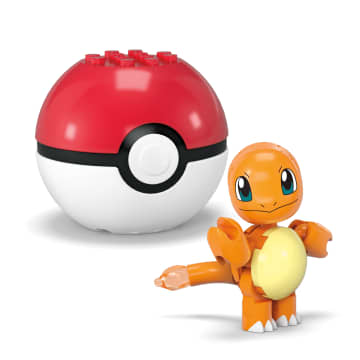 MEGA Pokémon Jogo de Construção Pokébola Charmander & Pichu - Image 4 of 5