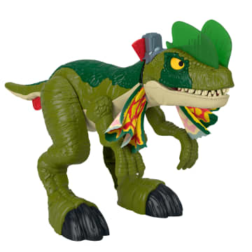 Imaginext Jurassic World Dinossauro de Brinquedo Dilophosaurus - Imagen 6 de 6