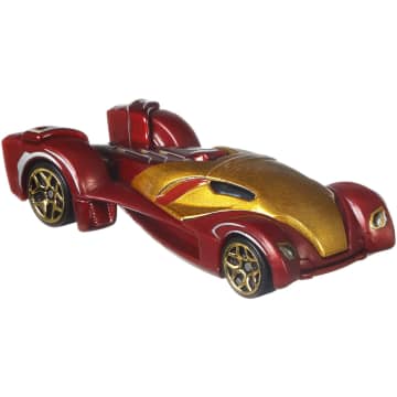 Hot Wheels Character Cars Marvel Avengers 5 Pack Vehicles - Imagen 5 de 6