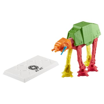 Hot Wheels Collector Veículo de Brinquedo Star Wars Perseguição AT-AT - Imagem 4 de 6