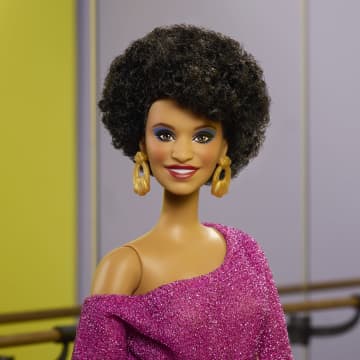 Barbie Signature Tribute Collection Debbie Allen Doll in Purple Fringe Pants And Legwarmers