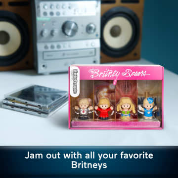 Little People Collector Britney Spears Special Edition Set For Adults & Fans, 4 Figures