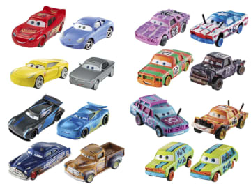Disney And Pixar Cars 3 2-Pack, 1:55 Scale Fan Favorite Die-Cast Vehicles (Character May Vary)