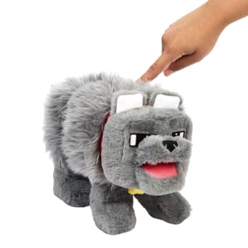 Minecraft-Peluche dennis Le Loup-Inspirée du Film - Imagen 3 de 6