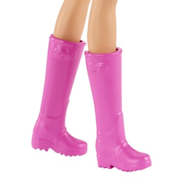 Barbie Farmers Market Playset, Barbie Doll (Blonde), Market Stand, Register, Vegetables, Bread, Flowers & More, 3 & Up