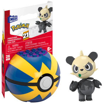 MEGA Pokémon Juguete de Construcción Pokébola Pancham